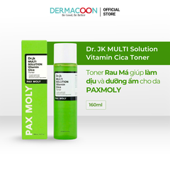 PAXMOLY Dr. JK MULTI Solution Vitamin Cica Toner Toner Rau Má giúp làm dịu và dưỡng ẩm cho da 160ml