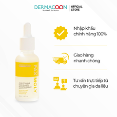 PAX MOLY AHA Vitamin E Skin Clarity Booster Serum Tinh chất giúp dưỡng sáng, cải thiện độ đàn hồi cho da