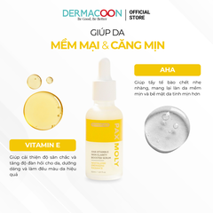 PAX MOLY AHA Vitamin E Skin Clarity Booster Serum Tinh chất giúp dưỡng sáng, cải thiện độ đàn hồi cho da
