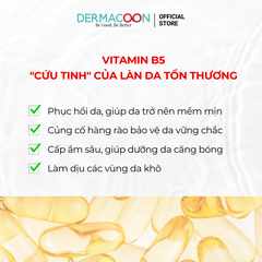 Hộp 10 miếng Mặt nạ dưỡng ẩm giúp làm dịu và làm mềm da khô, da mất nước PAX MOLY Real Vitamin B5 Mask Pack