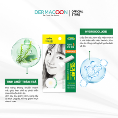 Hộp miếng dán mụn che khuyết điểm và giảm mụn Elaband Hydro Dot Tea Tree ( 3 gói )