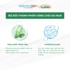 Combo Serum Dưỡng Da PAX MOLY 30ml & Miếng dán mụn ELABAND Hộp 23 miếng