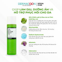 PAXMOLY Dr. JK MULTI Solution Vitamin Cica Toner Toner Rau Má giúp làm dịu và dưỡng ẩm cho da 160ml
