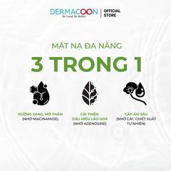 Hộp 10 miếng mặt nạ dưỡng ẩm giúp làm dịu, giảm kích ứng và cải thiện các vấn đề về da PAX MOLY Real Cica Mask Pack