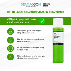 PAXMOLY Dr. JK MULTI Solution Vitamin Cica Toner Toner Rau Má giúp làm dịu và dưỡng ẩm cho da 160ml