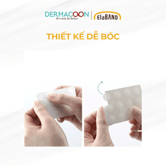 Hộp miếng dán mụn che khuyết điểm và giảm mụn Elaband Hydro Dot Tea Tree ( 3 gói )