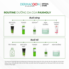 PAXMOLY Perfect Cica Foam Cleanser Sữa rửa mặt tạo bọt Rau má giúp làm sạch sâu và giảm bã nhờn