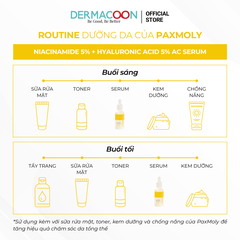 PAX MOLY AHA Vitamin E Skin Clarity Booster Serum Tinh chất giúp dưỡng sáng, cải thiện độ đàn hồi cho da