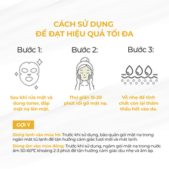 Mặt nạ dưỡng ẩm giúp hạn chế dầu thừa và cải thiện các vấn đề da PAX MOLY Probiotics Mask Pack (5 Miếng)