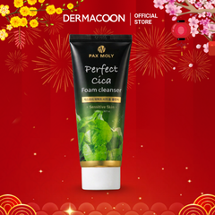 PAXMOLY Perfect Cica Foam Cleanser Sữa rửa mặt tạo bọt Rau má giúp làm sạch sâu và giảm bã nhờn
