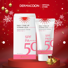 Kem chống nắng giúp kiềm dầu nâng tone chiết xuất rau má Pax Moly Daily Tone Up Vitamin Cica Sunscreen Cream 50ml