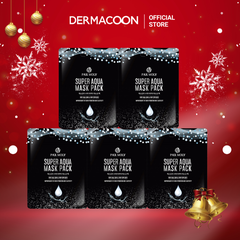 Mặt nạ dưỡng ẩm giúp da mềm mịn căng bóng và tràn đầy sức sống PAXMOLY Super Aqua Mask Pack 5 Miếng