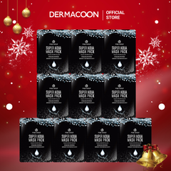 Mặt nạ dưỡng ẩm giúp da mềm mịn căng bóng và tràn đầy sức sống PAXMOLY Super Aqua Mask Pack (Hộp 10 miếng)