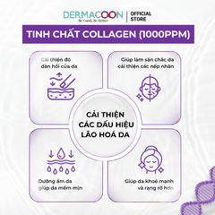 Mặt nạ dưỡng ẩm giúp da săn chắc, mịn màng và cải thiện độ đàn hồi da PAX MOLY Real Collagen Mask Pack 5 Miếng