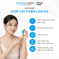 Tinh chất giúp dưỡng ẩm chuyên sâu và làm đều màu da PAX MOLY Niacinamide 5% + Hyaluronic Acid 5% AC Serum 50ml