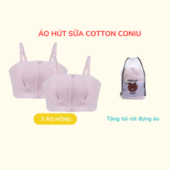 Áo Hút Sữa Rảnh Tay Coniu, Mặc Hút Sữa Cho Mẹ, Có Dây Giữ Bình Hút Sữa, Freesize