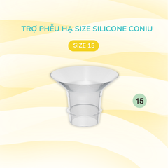 Trợ Phễu Silicone Coniu, Đệm Hạ Size Phễu Size 15-17-19-21-24mm, Hút Sữa Hiệu Quả và Êm Ái (Hộp 01 Chiếc)