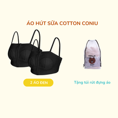 Áo Hút Sữa Rảnh Tay Coniu, Mặc Hút Sữa Cho Mẹ, Có Dây Giữ Bình Hút Sữa, Freesize