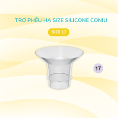 Trợ Phễu Silicone Coniu, Đệm Hạ Size Phễu Size 15-17-19-21-24mm, Hút Sữa Hiệu Quả và Êm Ái (Hộp 01 Chiếc)
