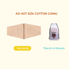 Áo Hút Sữa Rảnh Tay Coniu, Mặc Hút Sữa Cho Mẹ, Có Dây Giữ Bình Hút Sữa, Freesize