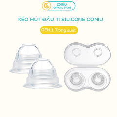Kéo Đầu Ti Silicone Coniu Giúp Mẹ Cho Con Ti Dễ Dàng Và Thẩm Mĩ( Có Che Tên)