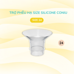 Trợ Phễu Silicone Coniu, Đệm Hạ Size Phễu Size 15-17-19-21-24mm, Hút Sữa Hiệu Quả và Êm Ái (Hộp 01 Chiếc)