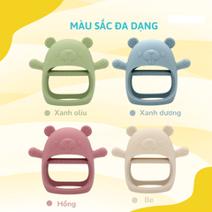 Gặm Nướu Silicone Coniu Siêu Mềm Giúp Giảm Ngứa Nướu An Toàn Cho Bé (Có Hộp Đựng)