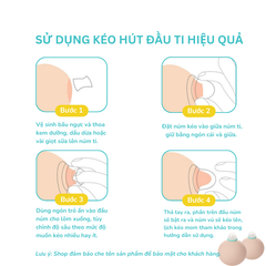 Kéo Đầu Ti Silicone Coniu Giúp Mẹ Cho Con Ti Dễ Dàng Và Thẩm Mĩ( Có Che Tên)