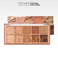 [Màu 00 - 13] Bảng Phấn Mắt 10 Ô Siêu Lấp Lánh Romand Better Than Eye Palette