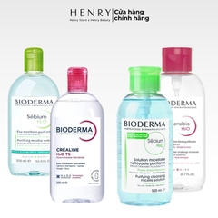 Nước Tẩy Trang Bioderma Sensibio H2O & Sebium H2O Đủ Size (500ml - 850ml)