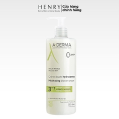 Sữa tắm Aderma Gel douche Hydra Protecteur 3in1 dưỡng ẩm, giảm mụn, 500ml