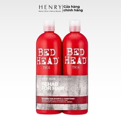 Cặp Dầu Gội Xả Tigi Đỏ Bed Head Resurrection (750ml x 2)
