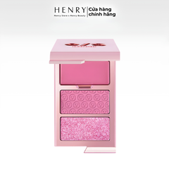 [Fullsize] Bảng Phấn Má Hồng ONE/SIZE Cheek Clapper 3D Blush Trio Palette – Bộ Ba Má Hồng Đa Hiệu Ứng Cho Gương Mặt Rạng Rỡ