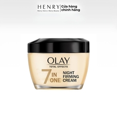 [Hàng Công Ty] Kem Dưỡng Da Ban Đêm Olay Total Effects 7 In One Night Cream 50g – Hỗ Trợ Ngăn Ngừa 7 Dấu Hiệu Lão Hóa Da