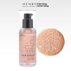 Tinh Chất Chống Nắng Nâng Tone Vely Vely Vitamin Dark Spot Tone Up Sun Serum SPF50+ PA++++ 30ml