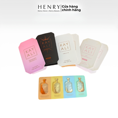 [Vial] Set Nước Hoa Kayali Vacation In A Bottle 4 Mùi 2ml – Bộ Sưu Tập Hương Thơm Du Lịch Đầy Cảm Hứng