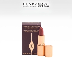 [Minisize] Son Charlotte Tilbury Matte Revolution Lipstick #Pillow Talk 1.1g – Sắc Hồng Nude Huyền Thoại Thanh Lịch Và Tôn Da