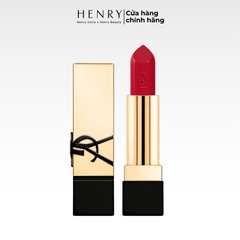 Son Thỏi Chính Hãng YSL Rouge Pur Couture Caring Satin Rouge Muse (Đỏ Thuần)