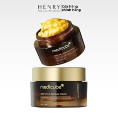 Kem Dưỡng Viên Nang Sáng Da, Mờ Thâm Medicube Deep Vita C Capsule Cream 55g