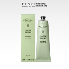 Kem Dưỡng Da Tay Hạnh Nhân L'Occitane Amande Delicious Hands Cream 150ml