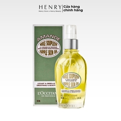 Dầu Dưỡng Thể Hạnh Nhân L'Occitane Almond Supple Skin Oil 100ml Bí Quyết Cho Làn Da Mướt Mịn Như Nhung
