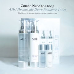 Set AHC Hyaluronic Dewy Radiance (100ml×2 + 30ml×2)