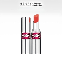 Son YSL Loveshine Candy Glaze 11 Red Thrill 3.2g – Son Dưỡng Bóng Màu Đỏ Cam Căng Mọng, Rạng Rỡ