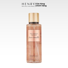 Xịt Thơm Toàn Thân Victoria's Secret Bare Vanilla Body Mist 250ml Hương Bánh Ngọt Vanilla Ấm Áp, Quyến Rũ