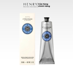 [Mẫu Mới] Kem Dưỡng Da Tay L'Occitane Shea Butter Hand Cream 20% 150ml
