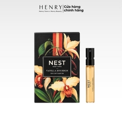 Vial Nước Hoa NEST Madagascar Vanilla 1.5ml – Hương Vanilla Ngọt Ngào, Ấm Áp & Mềm Mại