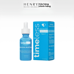 [Hàng Công Ty] Serum Timeless Hyaluronic Acid + Vitamin C 30ml – Cấp Ẩm, Làm Sáng Da Và Hỗ Trợ Chống Lão Hóa