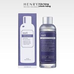 Nước Hoa Hồng Không Mùi Klairs Supple Preparation Unscented Toner 180ml Cấp Ẩm Sâu & Làm Dịu Làn Da Nhạy Cảm