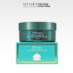 [60 Miếng] Mặt Nạ Mắt JM Solution Marine Luminous Pearl Deep Moisture Giảm Thâm & Cấp Ẩm Chuyên Sâu