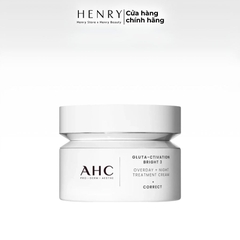 Kem Dưỡng AHC Pro Shot Gluta Ctivation Bright 3 50ml – Dưỡng Sáng Da, Mờ Thâm Nám, Cấp Ẩm & Hỗ Trợ Chống Lão Hóa